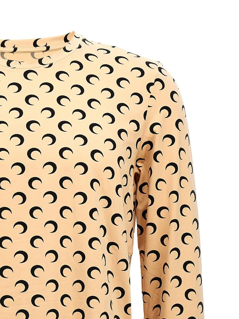 MARINE SERRE Marine Serre Moon Printed Long-Sleeved T-Shirt 3