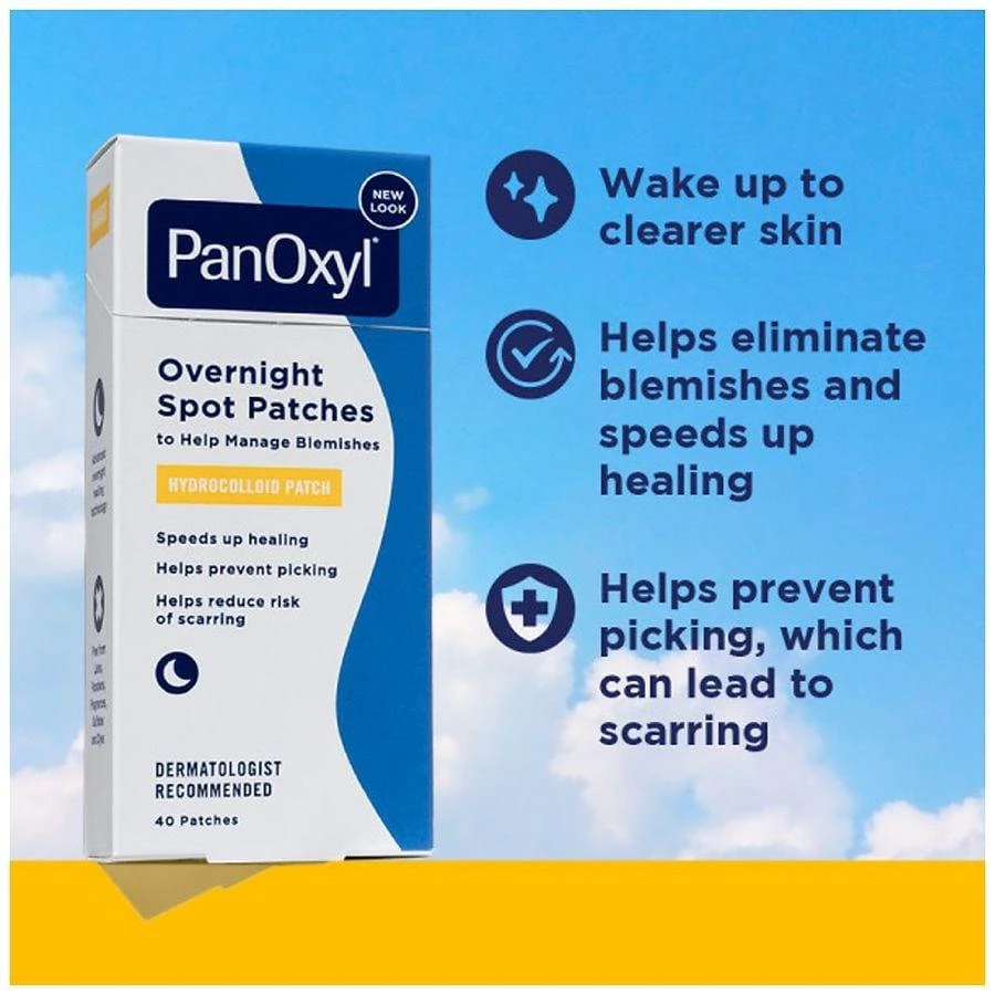 PanOxyl PM Overnight Spot Patches Clear 8