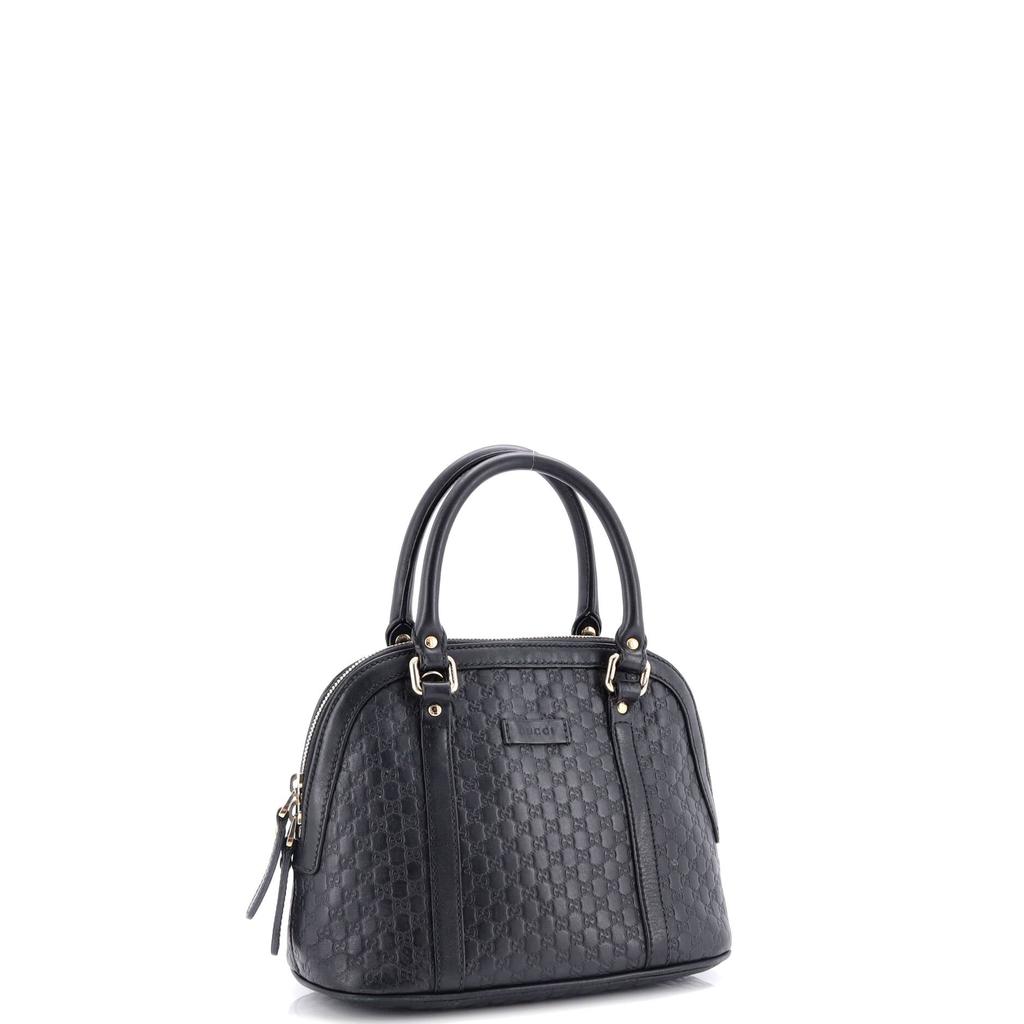 Gucci Convertible Dome Satchel (Outlet) Microguccissima Leather Mini