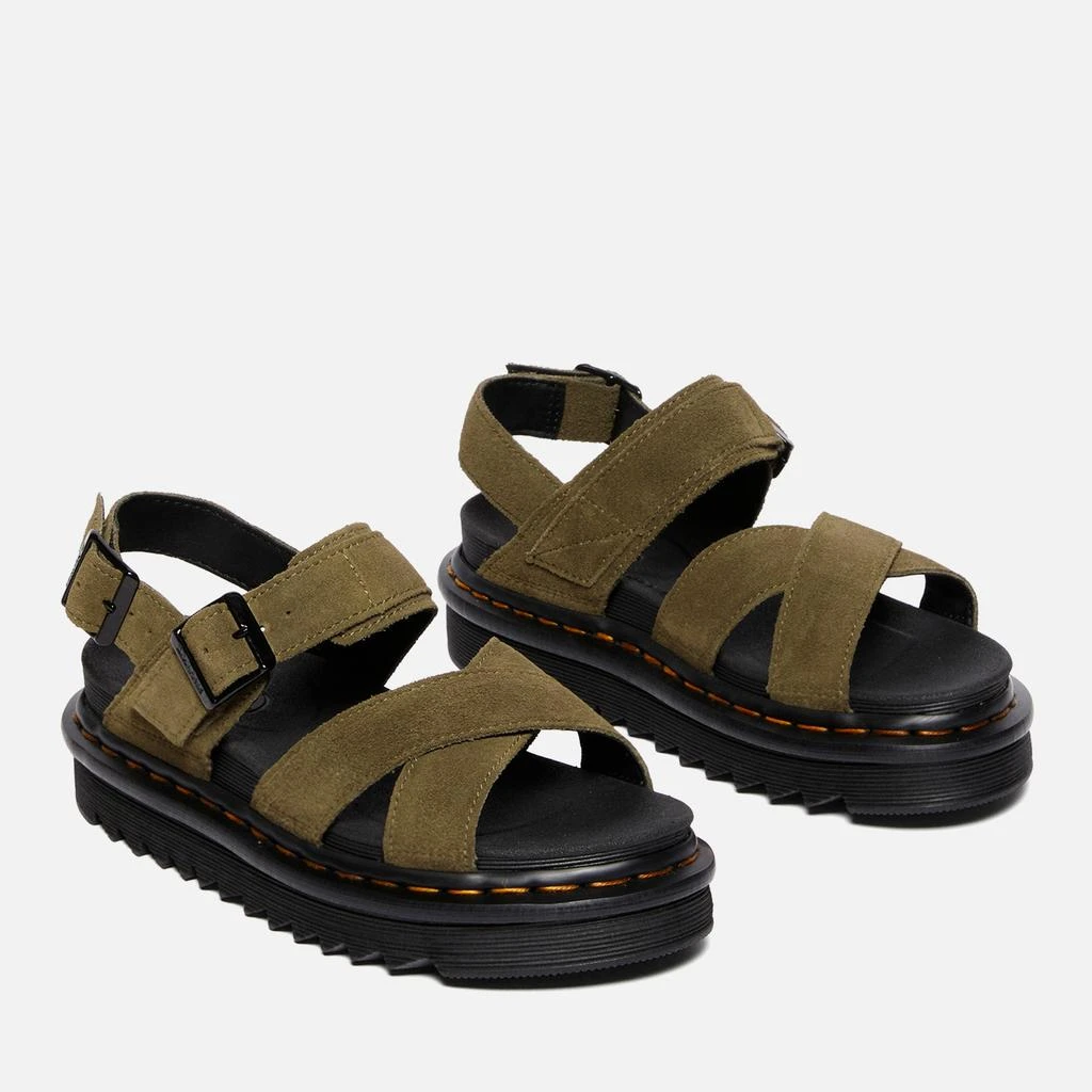 Dr. Martens Women's Voss II Suede Strap Sandals 2