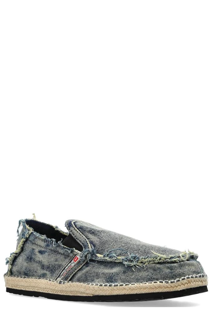 Diesel Diesel D-Lukas Esp Distressed Denim Espadrille Loafers 2