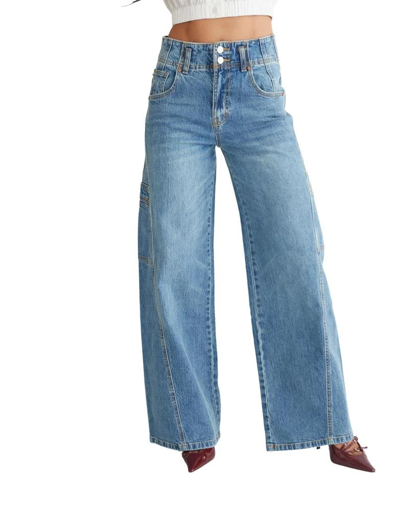 Habitual Habitual - Cargo Extra Wide Leg Jean 2