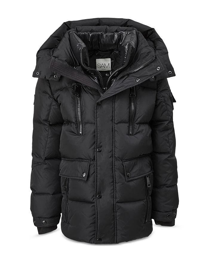 SAM. Boys' Matte Element Hooded Down Parka - Big Kid 1