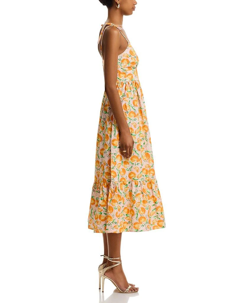 AQUA Floral Midi Dress - Exclusive 5