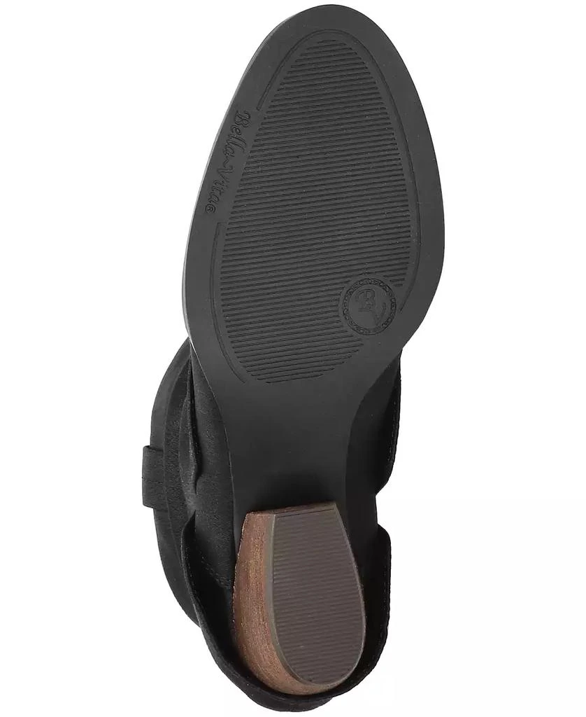Bella Vita Women's Twyla Slouch Block Heel Ankle Boots 5