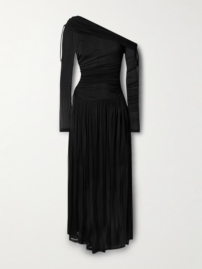 【送料&関税込】Acne Studios Long Jersey Dress With Black Sl Acne Studios Tailored long sleeve dress - Black | REVERSIBLE
