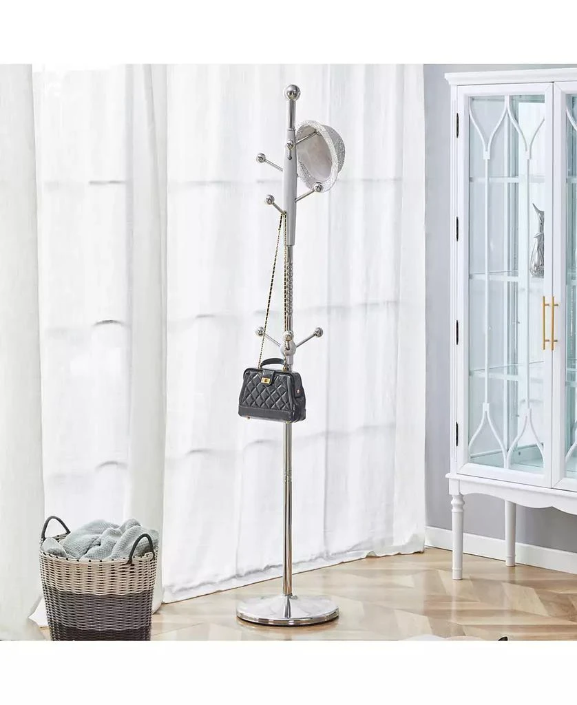 Streamdale Furniture Modern Silver
Gold Coat Rack - 72 Inch, Detachable Bracket 10