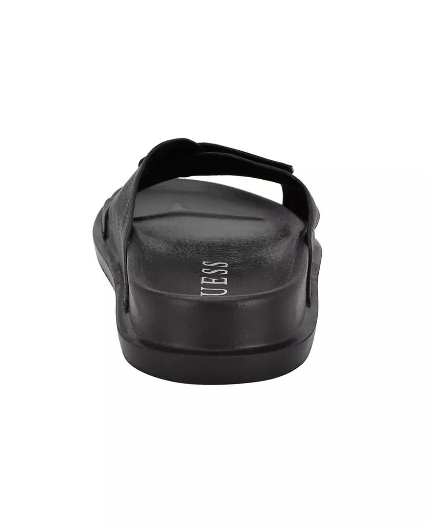 GUESS Men's Vaton Strap Detail Slip On Sandals 3