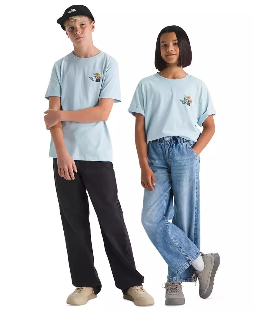 The North Face Boys
 and Girls
 6-16 Floral Logo Short-Sleeve T-Shirt