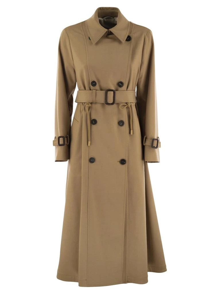Weekend Max Mara Weekend Max Mara Double-Breasted Belted Coat 1