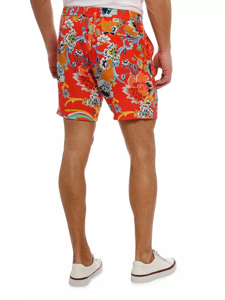 Robert Graham Taj Paisley Woven Shorts 5