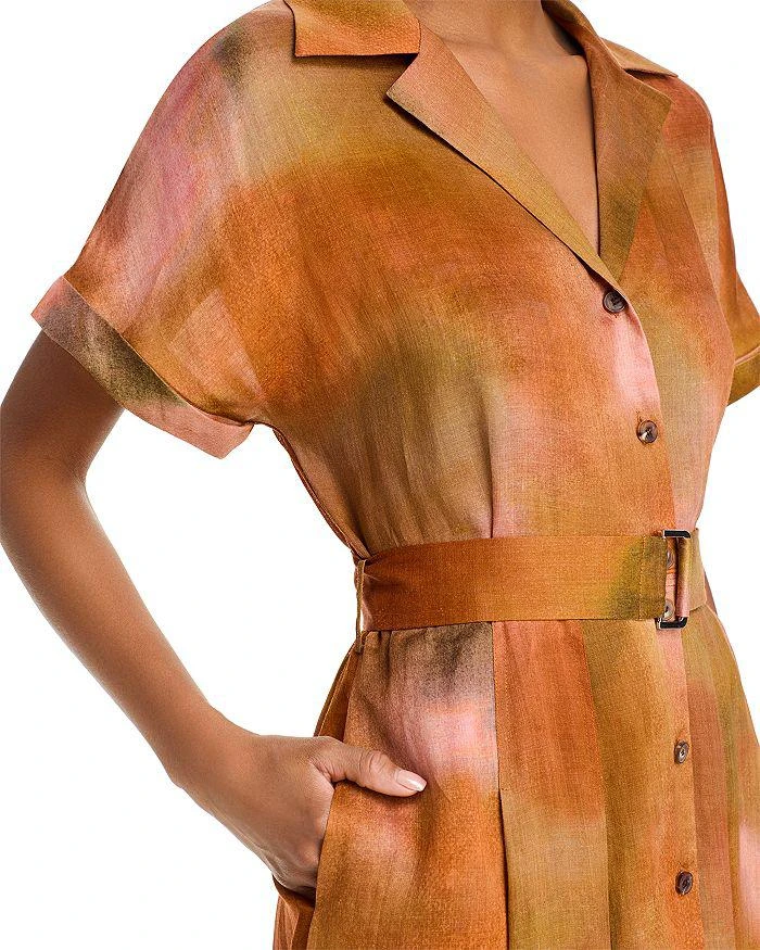 Lafayette 148 New York Notch Collar Shirt Dress 6