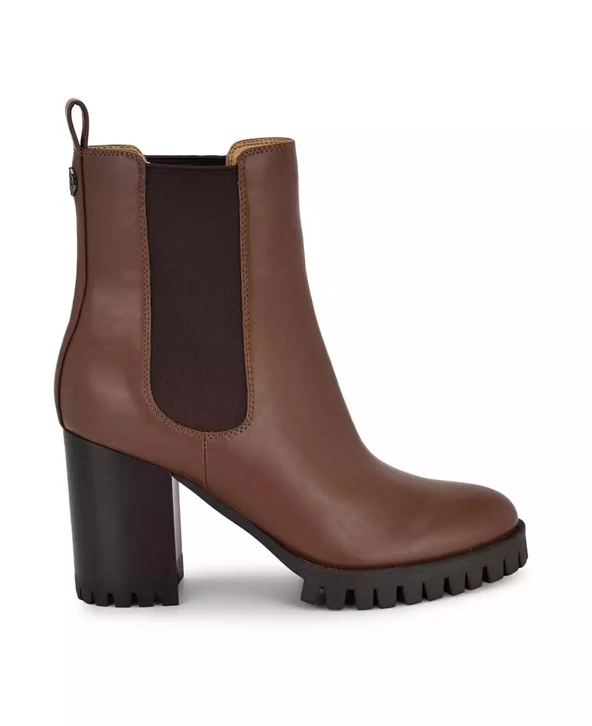 Nine West Women's Kort Lug-Sole Block Heel Dress Booties 2