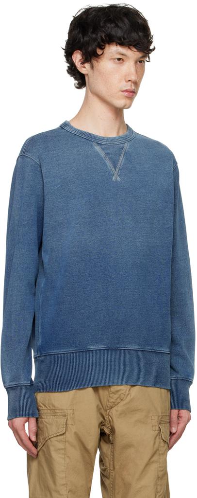 RRL Indigo French Terry Sweatshirt