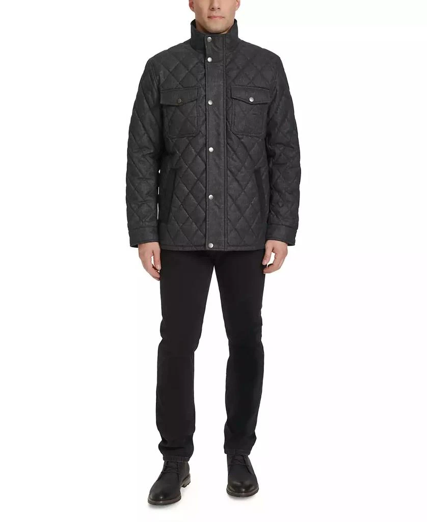Cole Haan Men's Quilted Stand-Collar Jacket 8