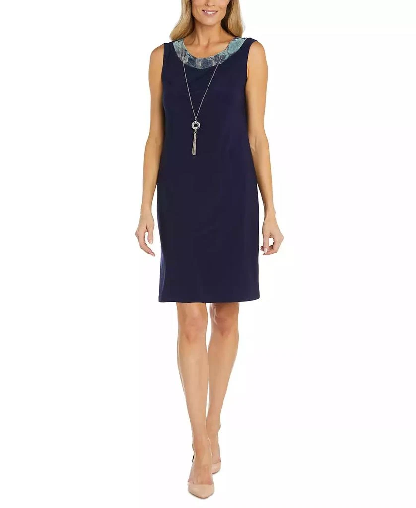 R & M Richards Women's 2-Pc. Printed Jacket & Dress Set 4
