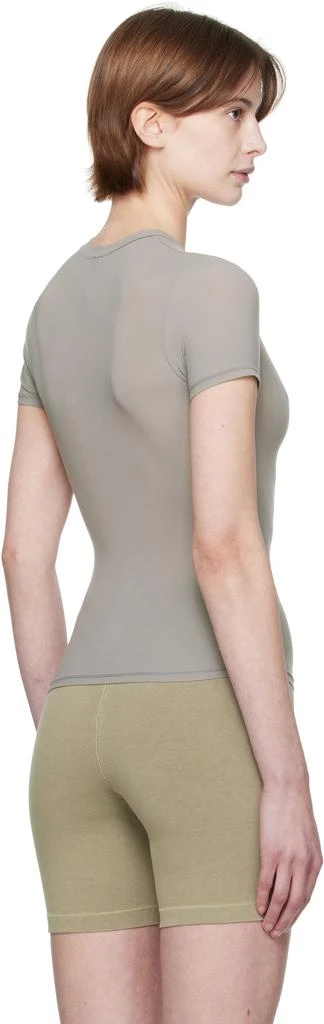 SKIMS Gray Fits Everybody T-shirt 3