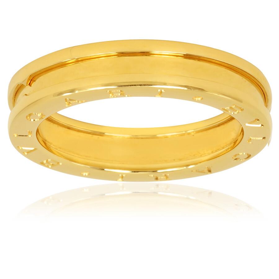 BVLGARI B.Zero1 18K Yellow Gold 1-Band Ring