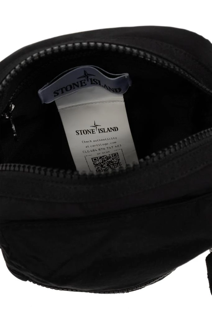 Stone Island Stone Island Compass Embroidered Small Shoulder Bag 4