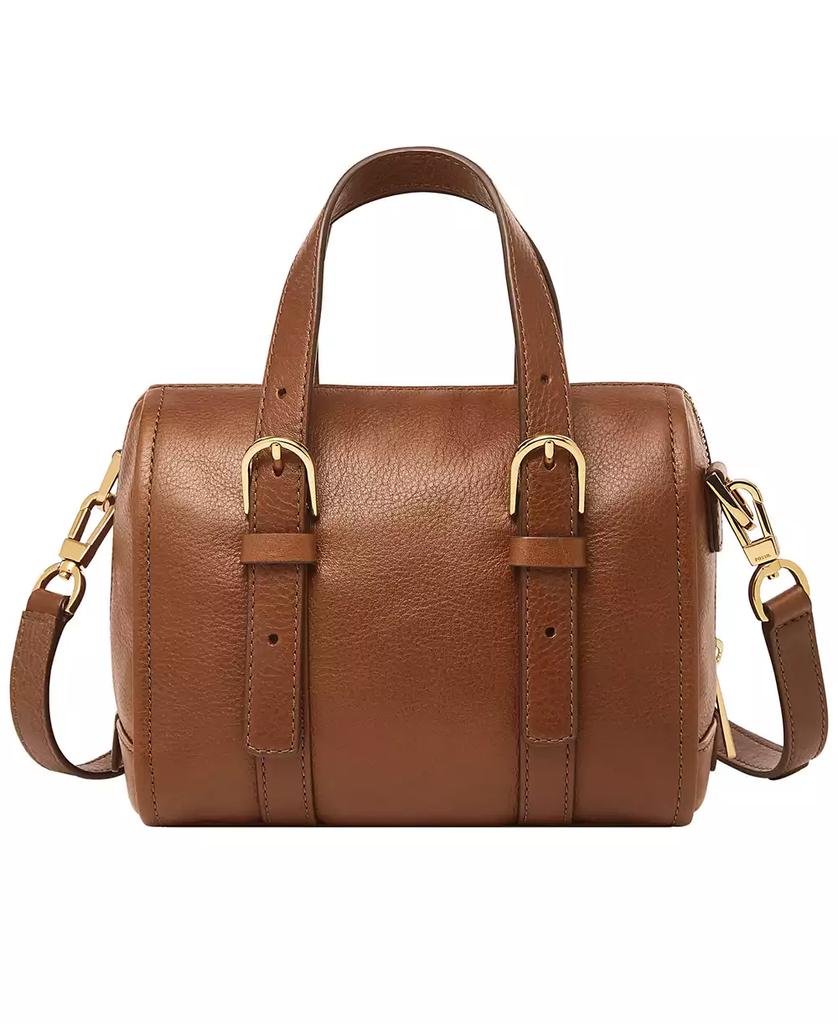 Fossil Carlie Mini Leather Satchel Bag