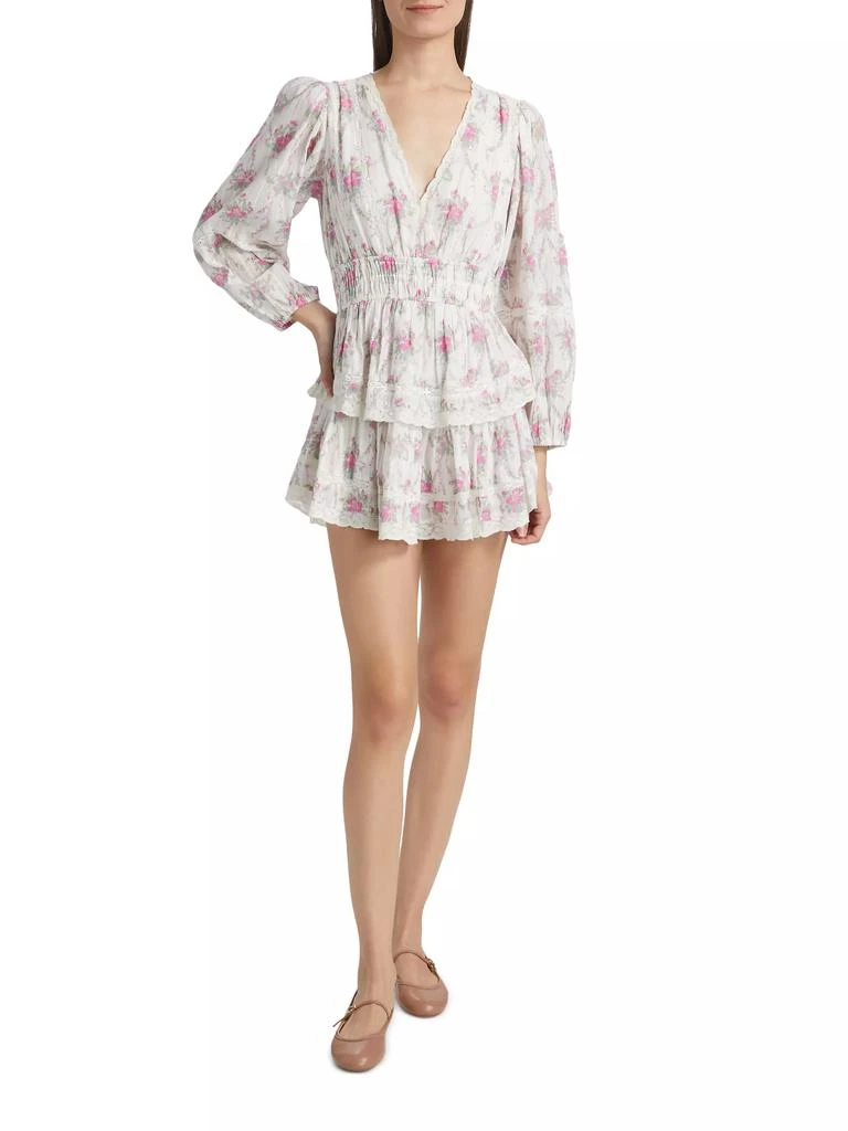 LOVESHACKFANCY Garden Gates Rosamina Dress 2