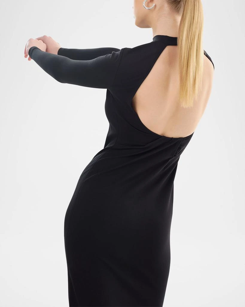 LaMarque Mirella Mock-Neck Cutout Maxi Dress 4