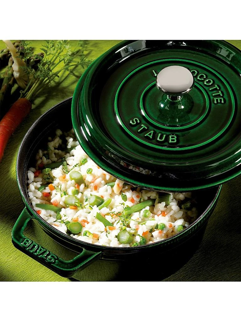 Staub Cast Iron 4-qt Round Cocotte 5