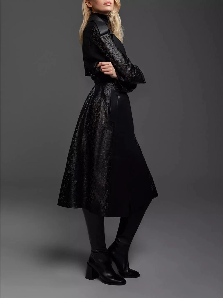 Mackage Lorelei Perforated Leather Trench Coat 7