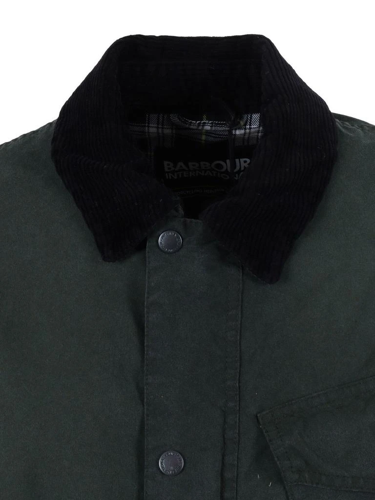 Barbour Barbour Drifter Wax Buttoned Jacket 4