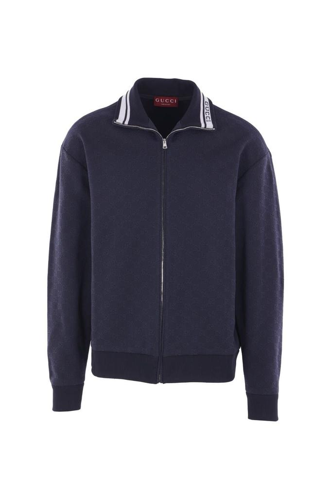 Gucci Ripstop Monogrammed Zip-Up Jacket – On Sale Now with