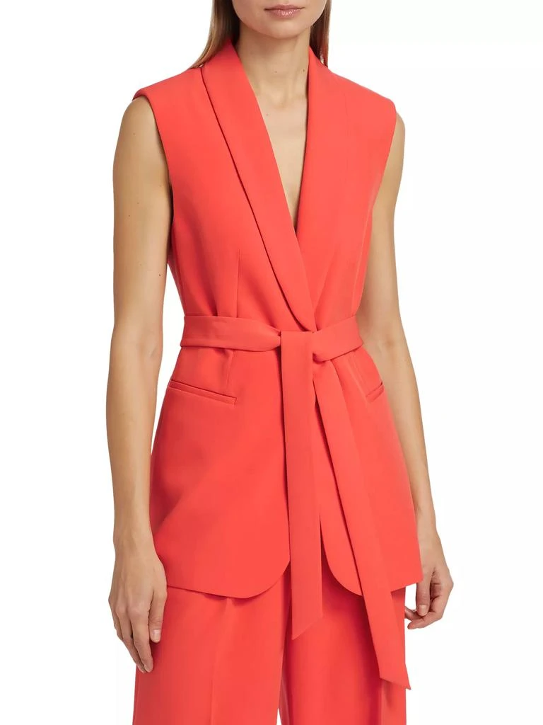 Tahari Jolene Tie-Waist Vest 3