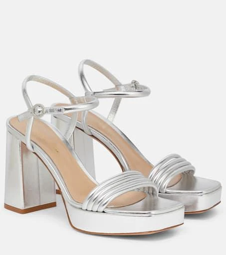 Gianvito Rossi Lena leather sandals 1