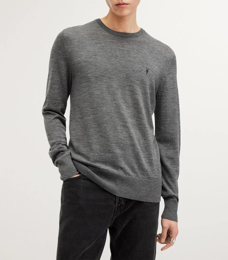 ALL SAINTS Merino Wool Mode Sweater 4