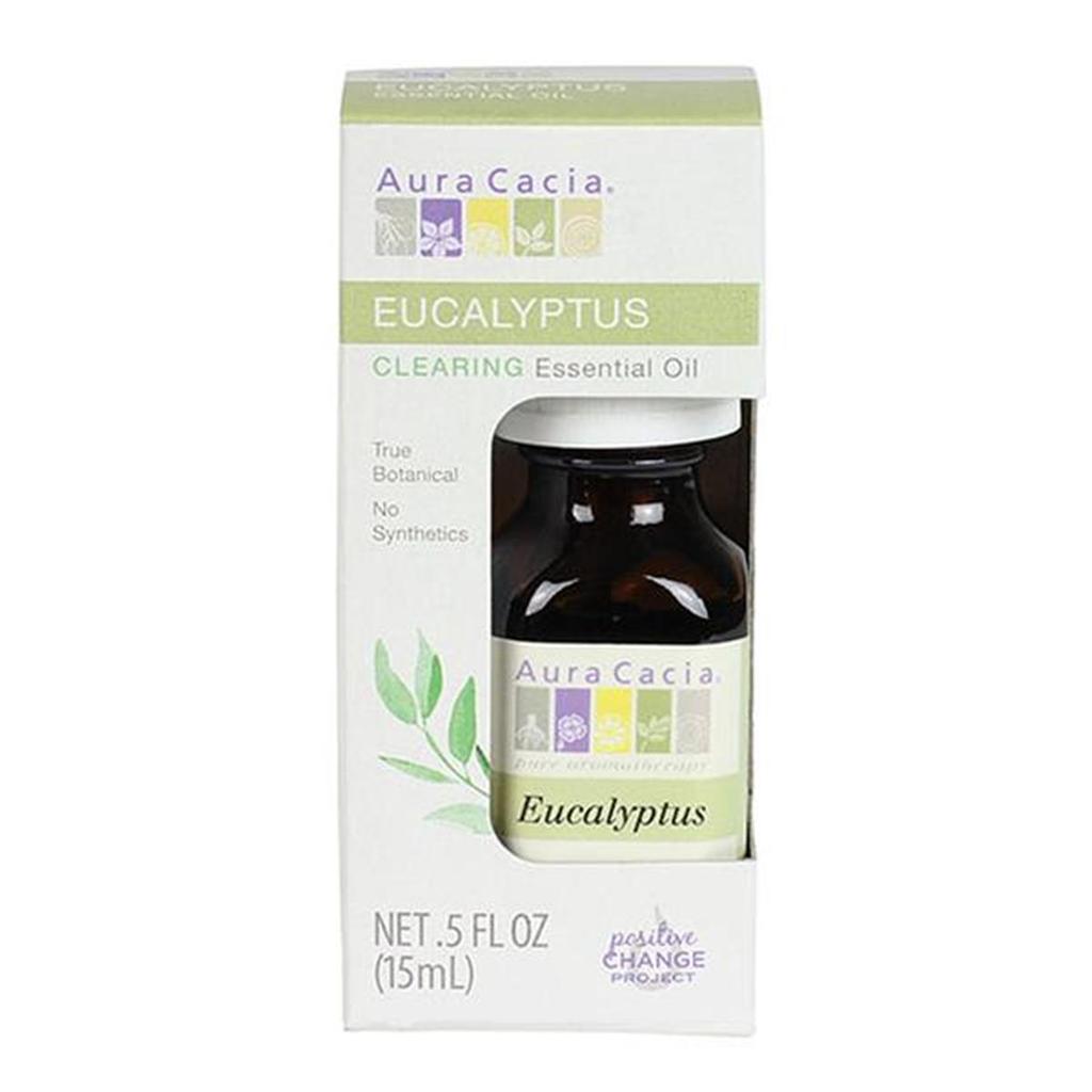 Aura Cacia Eucalyptus Essential Oil, 0.5 fl oz