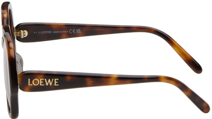Loewe Brown Square Slim Sunglasses 3