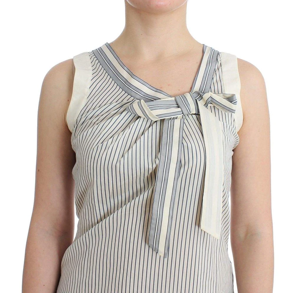 ERMANNO ERMANNO SCERVINO Women   Beachwear Striped Top Blouse 5