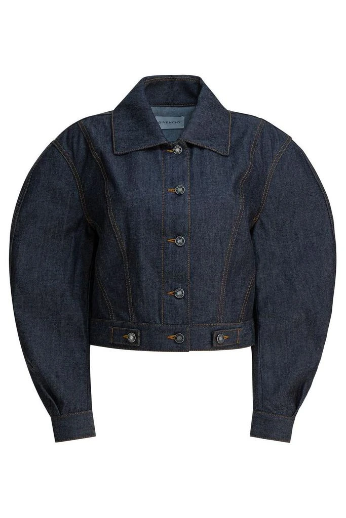 Givenchy Givenchy	Collared Button-Up Denim Jacket 1