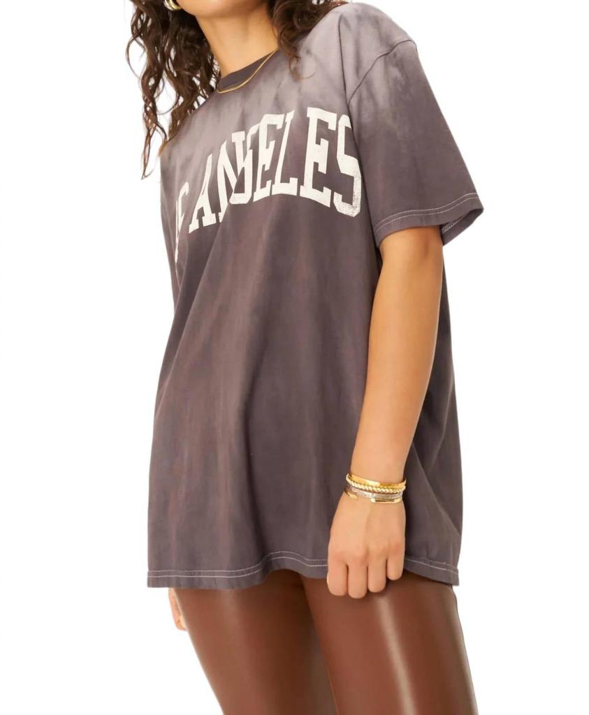 Project Social T Los Angeles Relaxed Shirt In Fade Out Black