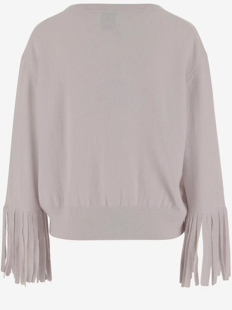 Allude Allude Fringe Sleeve Sweater 2