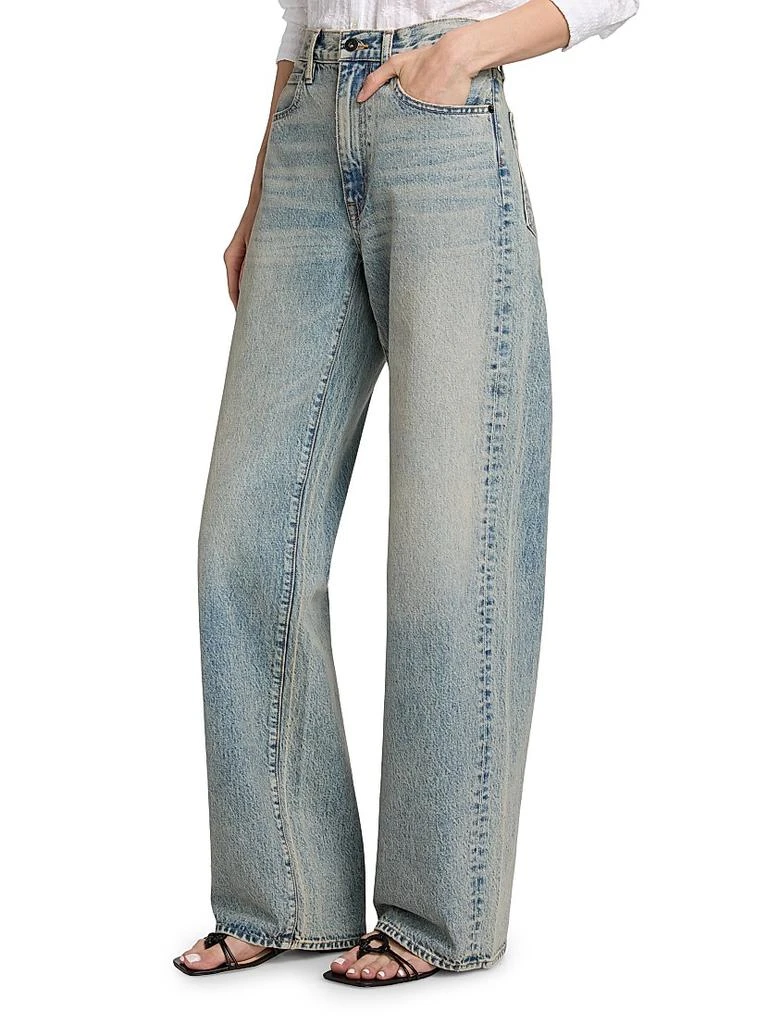 SLVRLAKE Cassie Relaxed Mid-Rise Jeans 4