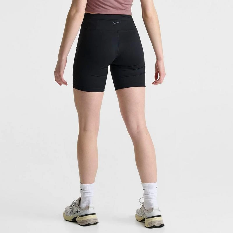 NIKE Women's Nike One High-Waisted 8" Biker Shorts 4