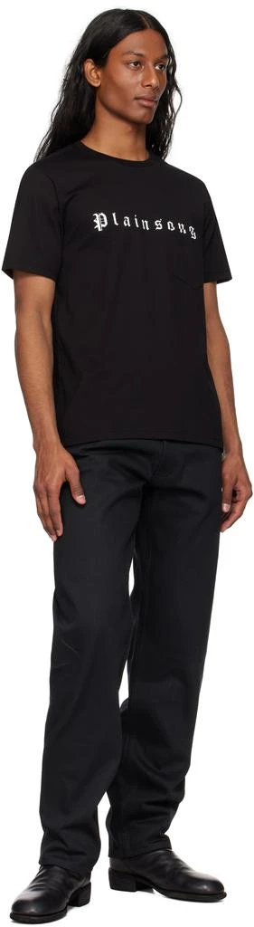 TAKAHIROMIYASHITA TheSoloist. Black 'Plainsong' T-shirt 4