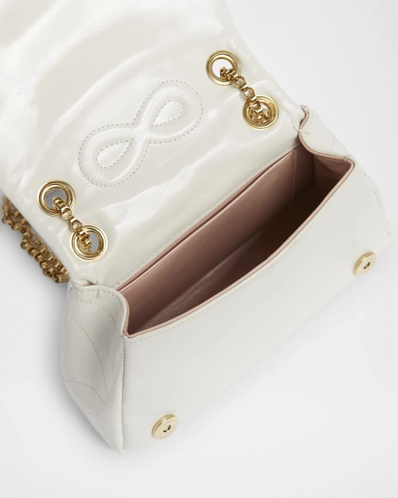Mach & Mach Ribbow Bow Quilted Leather Shoulder Bag 3