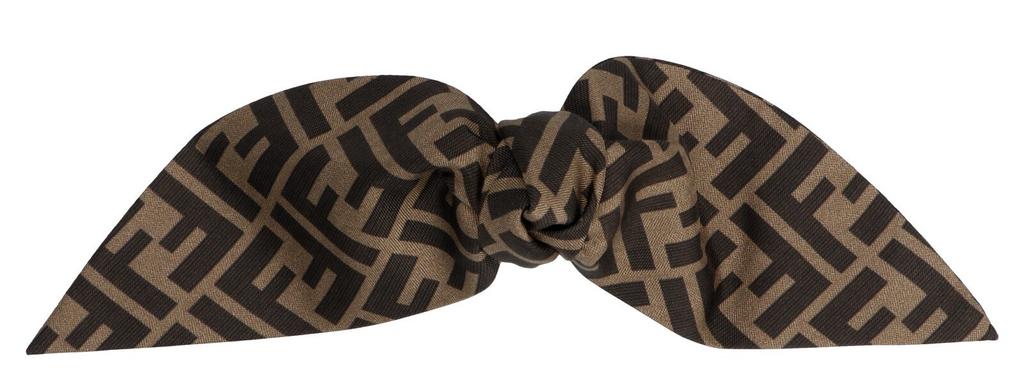 Fendi Fendi FF Motif Bow Hairpin