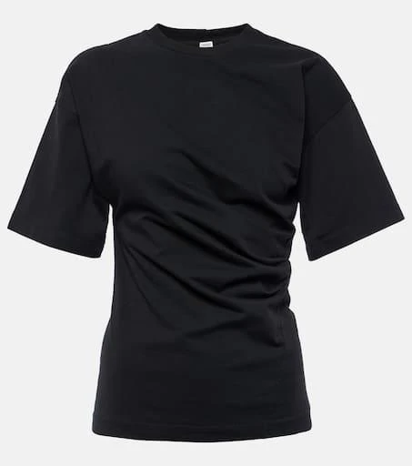 Totême Gathered cotton jersey T-shirt 1