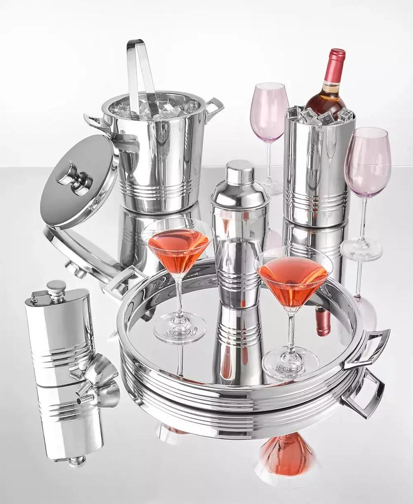 Godinger Signature Collection by Double Wall Stainless Steel Ice Bucket with Tong 3