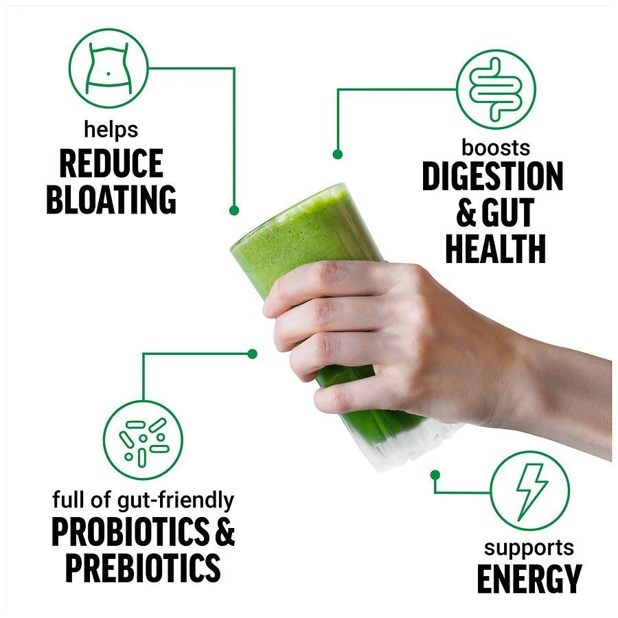 Force Factor Smarter Greens Daily Wellness Powder Unflavored 2
