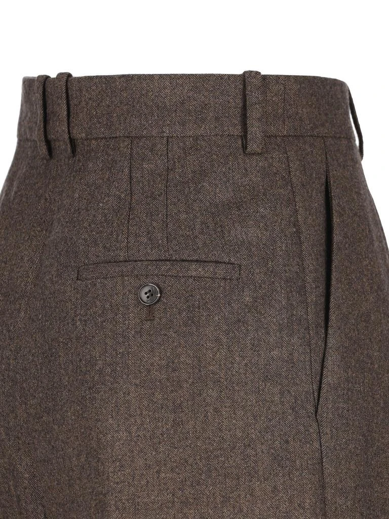 Yves Saint Laurent Saint Laurent Mid-Rise Wide Leg Pants 4