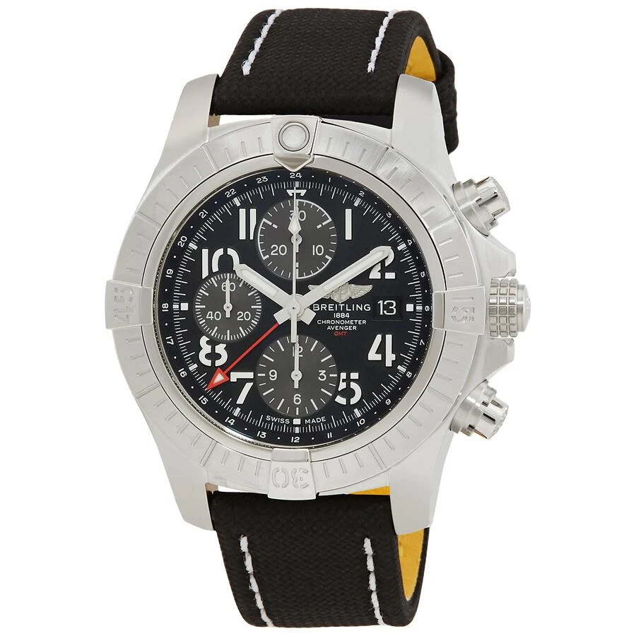 BREITLING Breitling Avenger 45 Chronograph GMT Automatic Chronometer Black Dial Men's Watch A24315101B1X1 1
