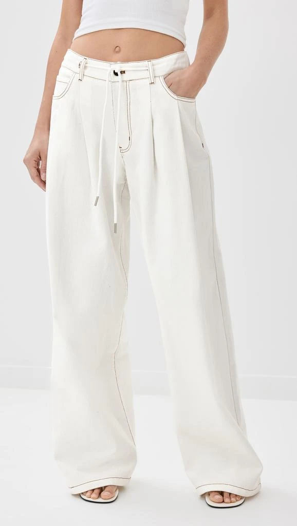 Lioness Slouched Tie Up Jeans 6